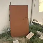 بوابه حديد من الحديد الاول وشي نظيف