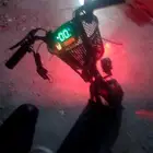 اسكوتر كهربائي مقعدين وسله جديد مستعمل يومين