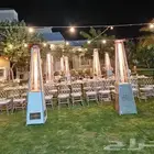 محل الحفلات في الرمال