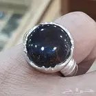 خاتم عقيق يماني تمري مزعفر