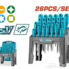 طقم مفك 26 قطعة مع ستاند - توتال