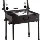 شنطة ميك أب حديد ذات إضاءة تتش