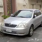 تويوتا كورولا 2004 GLi أوتوماتيك   نظيفة ومفحوصة