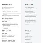 متوفر عندي تصاميم سيره ذاتيه احترافيه ب 5 ريال فقط