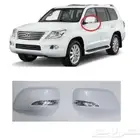 غطاء مرايات يمين يسار ابيض لؤلؤي 2015 -2008 LX570