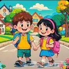 توصيل طلاب مدارس