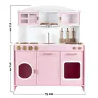 مطبخ اطفال كبير خشبي