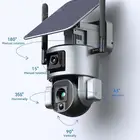 كاميرة 4K بالطاقة الشمسية - للمباني والعزب والورش