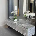تصميم المغاسل والطاولات والمطابخ من الرخام والبورسلين بعسير