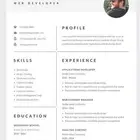تصميم (cv) سيرة ذاتية