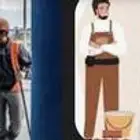 عمال مستقدمين من بنغلاديش متفرغين للعمل