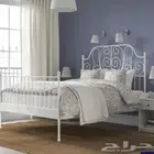 سرير استخدام بسيط   مرتبه نظيفه