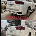 شمعات اماميه مع الاصطبات الخلفيه لاندكروزر 2022االى2025