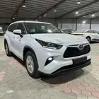 تويوتا هايلاندر ال اى هايبرد سعودى 2025 ابيض