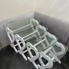 طاولات خدمة 4 زجاج