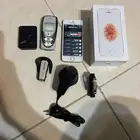 جوال ايفون 5   SE وجوال نوكيا المسكت وبيجر وسماعة بلوتوث