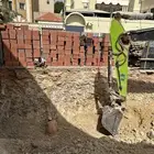 حفر وترحيل بوكلين