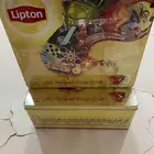 شاي لبيتون مخزن في علبة تذكاريه مميزة