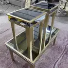 طاولة كنب بالمرايا