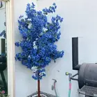 شجر زينة صناعي جذع طبيعي شجر زينة تفصيل