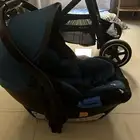 عربية اطفال مع كرسي سيارة trolley