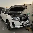 صدام امامي كت باترول نيسان 2022 2023شبك امامي شمعات