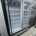 عرض ثلاجة زجاج تبريد استيل