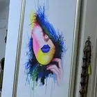 لوحه فنيه مستورده