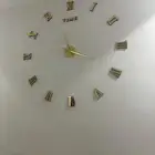 ساعات حائط 3D ( ضمان سنة