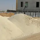 توريد رمل ابيض لياسه وبطحاء