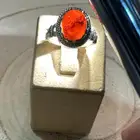 خاتم ملكي عقيق يمني كرزي