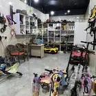 صيانة جميع انواع لسكوترات وسيارت لاطفال وقطع لغيار