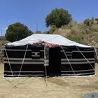 خيام باكستانيه لون اسود ولون ابيض وخيام واجهه شفاف