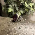 خاتم عقيق جمشت نادر جدا  وفخم ..