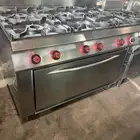 فرن يوتغاز شعلة ايطالي غاز وبلاط كهرباء نظيف عالشرط
