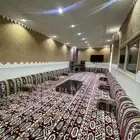 استراحة قسمين للايجار اليومي او البيع شمال الجوازات شارع80