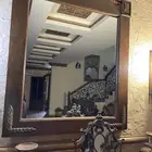 مدخل طاوله ومرايه بحاله ممتازه