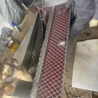 شنطه عزبه ألمنيوم ملبسه جلد من الداخل