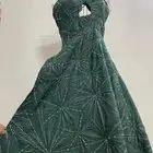فستان سهرة طويل ومنفوش