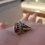 مزاد على خاتم عقيق يماني 