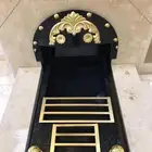 منقل خارجية مناقل ملكية فخمة مشب جلسة خارجي حامل حطب مشب