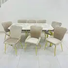 طاولات طعام رخام انيقة جديده بالكرتون