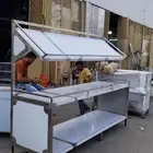 تفصيل طاولات مداخن ستيل