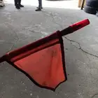 علم احمر تحذيري للبر