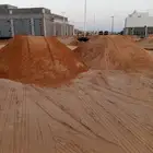 توريدات الرمل الابيض والاحمر وبطحاء خرسانه