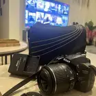 كاميرا نيكون D3200 بكامل أغراضها شبه جديدة