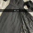 فستان سهرة جديد فساتين انيقة فخمةملابس نسائيةاسودذيل دانتيل