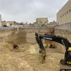 بوكلين حفر ترحيل قطع ردم