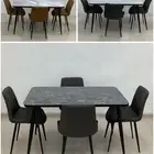 طاولة طعام 4 كراسي سراميك .