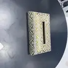 مرايه على الطاوله استيل. علب مناديل